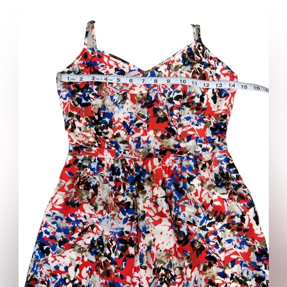 J Crew Floral Mini Dress Size 00 - Picture 4 of 10